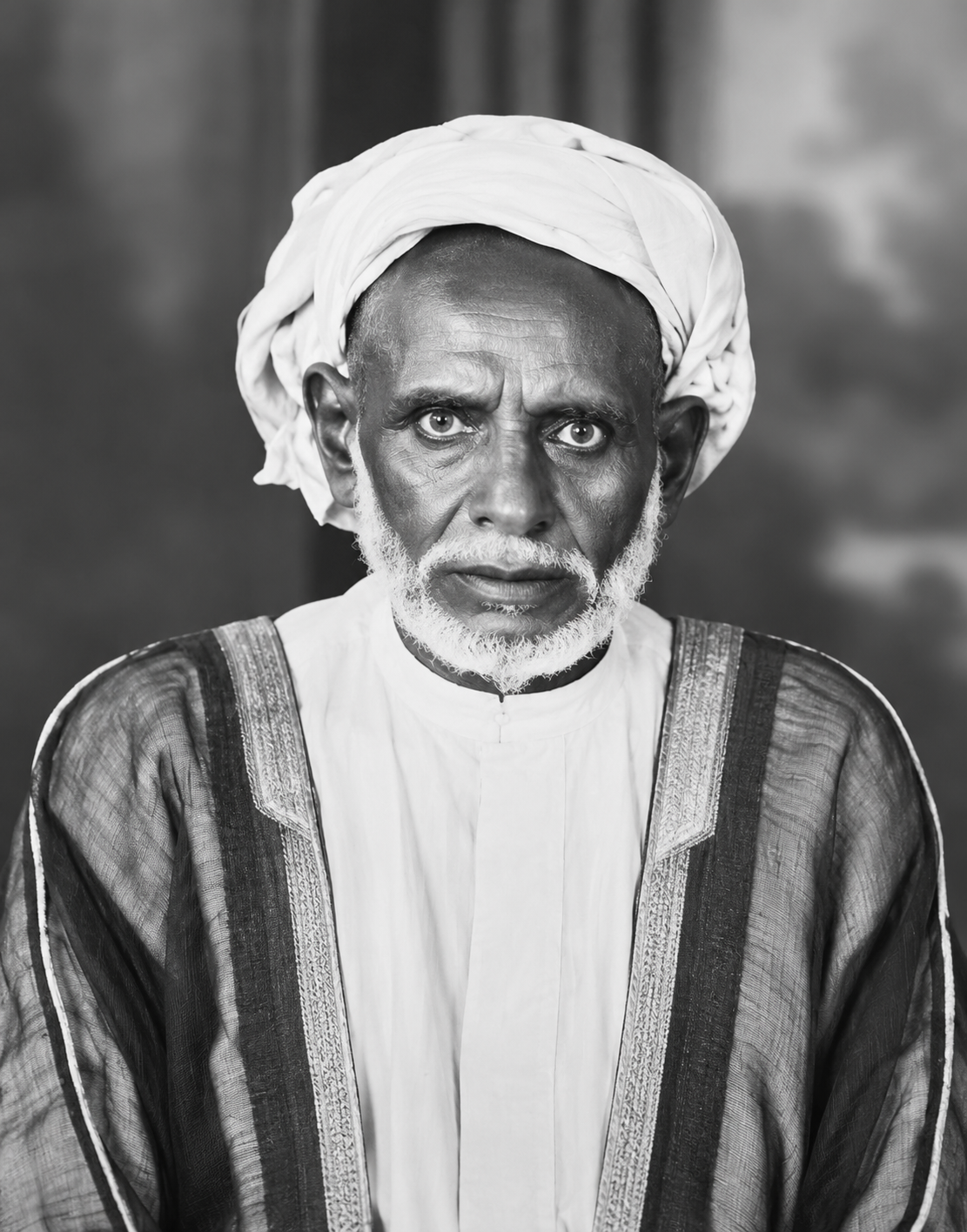 Historic AlShareef family elder portrait